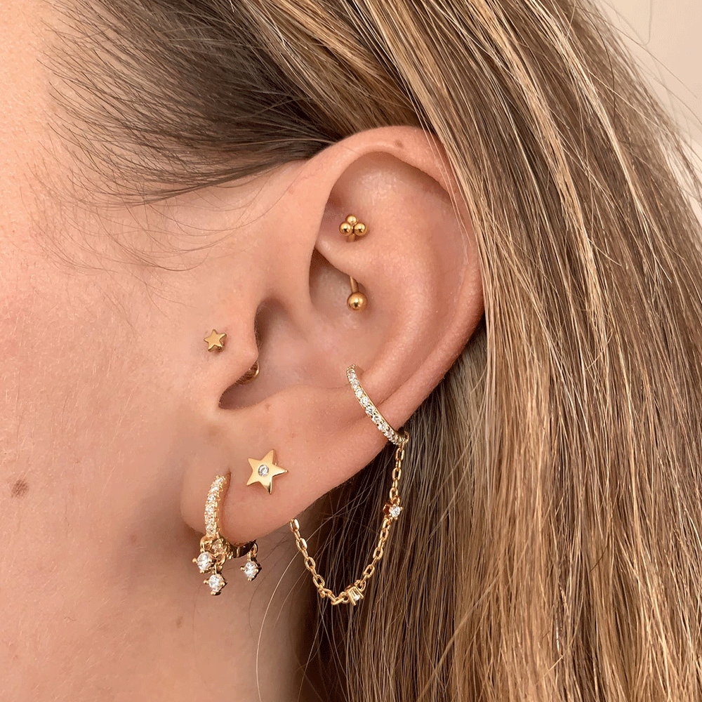"Detalles de la calidad y artesanía del Alina Piercing"