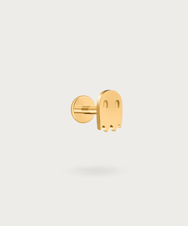 Piercing Titanio Fantasma oro helix