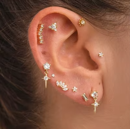 Ana | piercing de orelha de pérola