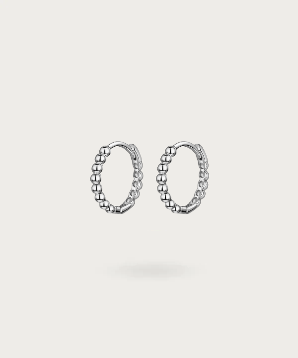 Aros Pequeños de Plata Esterlina en Oro o Plata