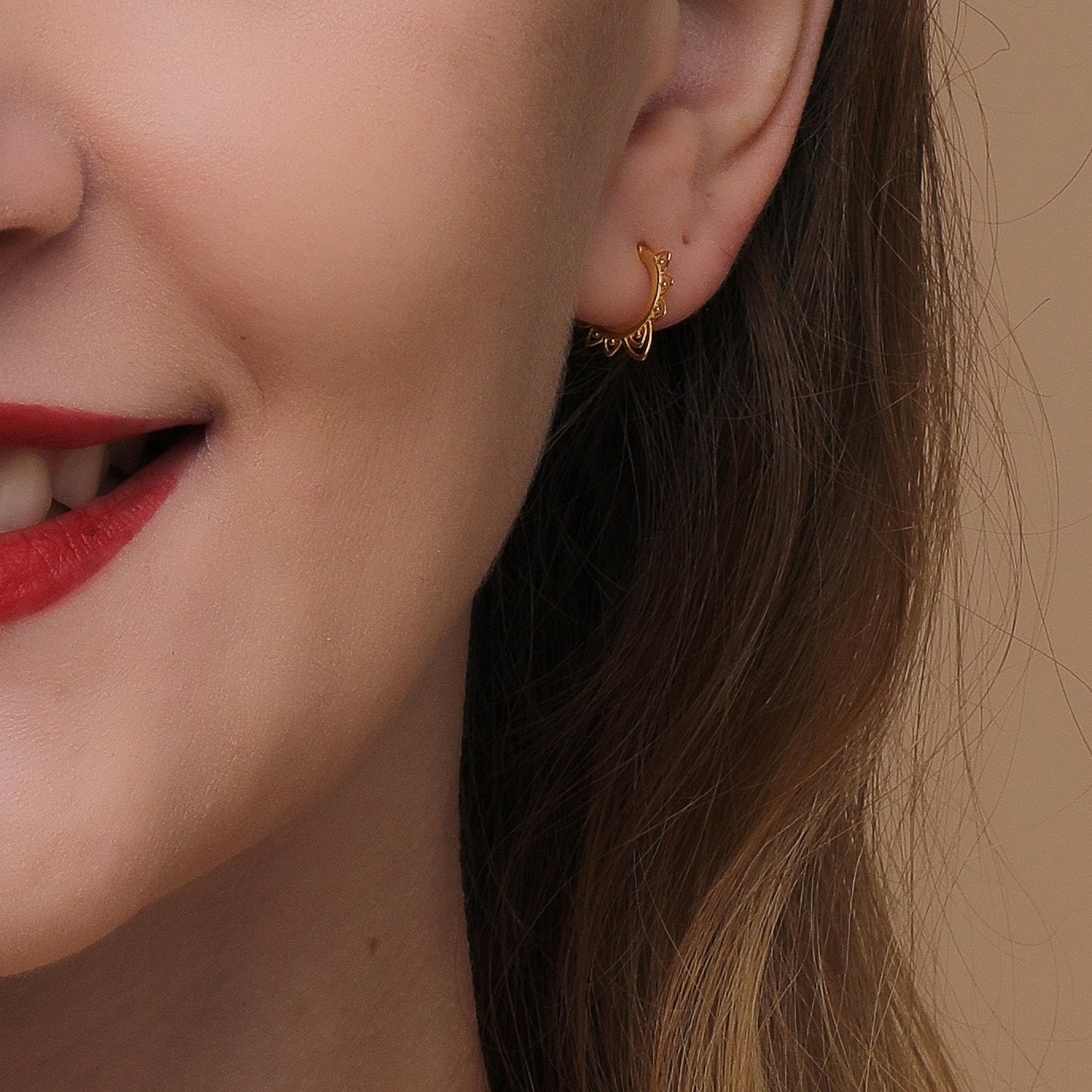 Pendientes de plata con encanto bohemio