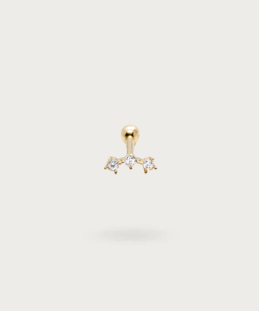 piercing para el flat de oro