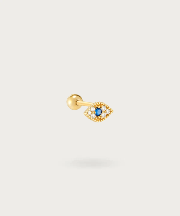 piercing conch oreja oro
