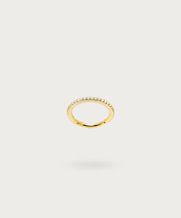 Piercing Tragus Aro de oro 18k