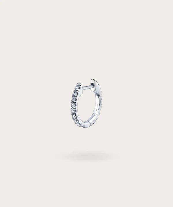 aro de oreja en plata 925