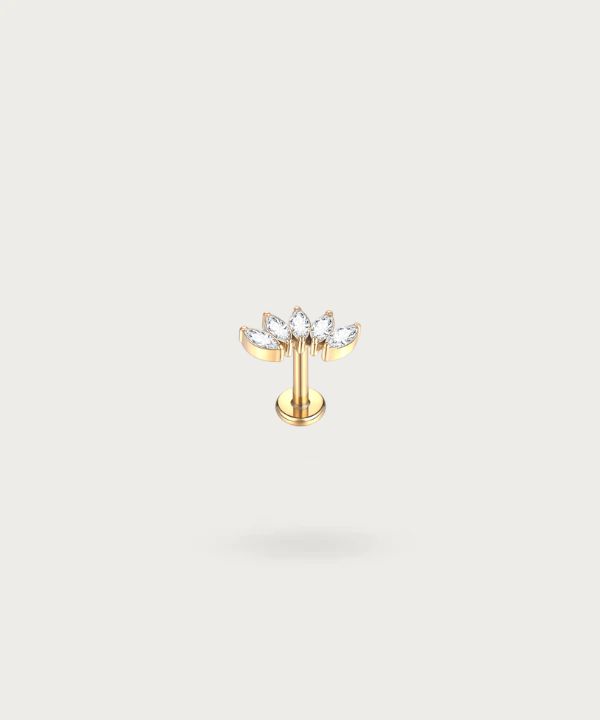 Ana | Piercing Pérola Plana