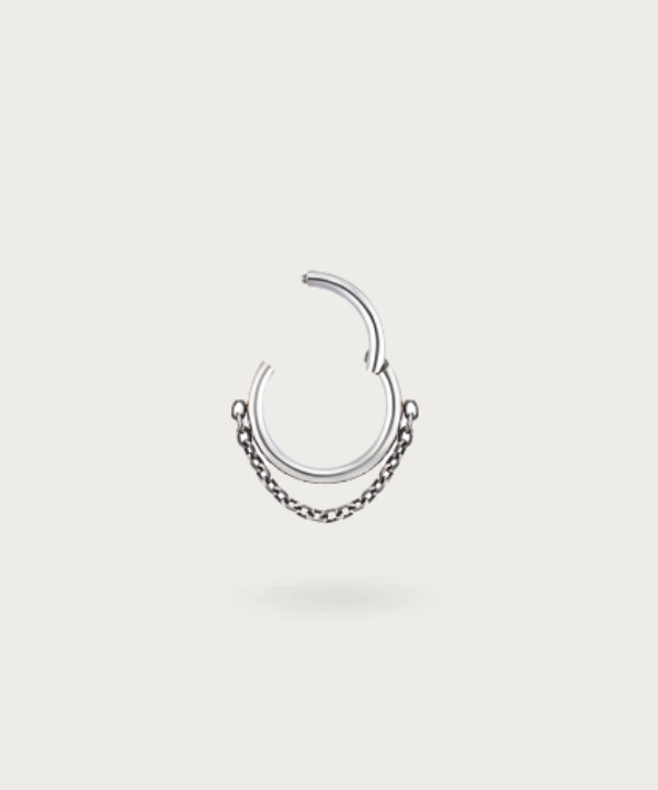 piercing aro roquero titanio daith
