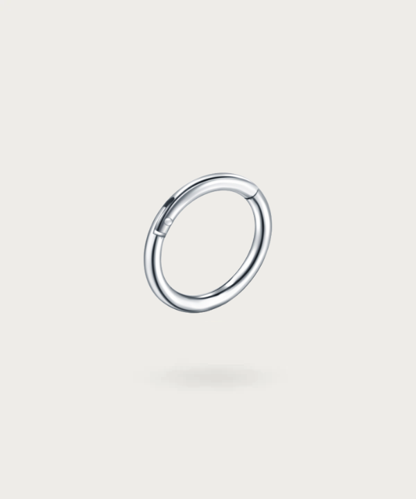 aro piercing plata Snug