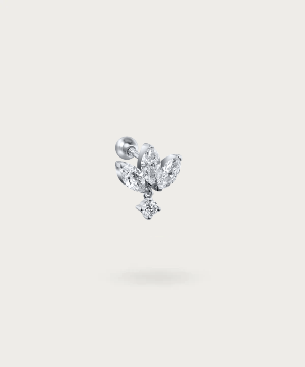 piercing tragus plata