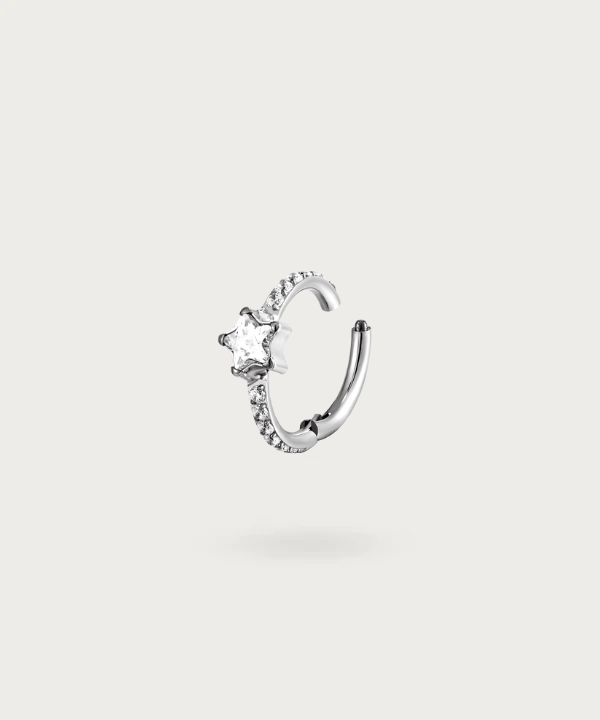 Alma | Piercing Daith Clicker em Titânio