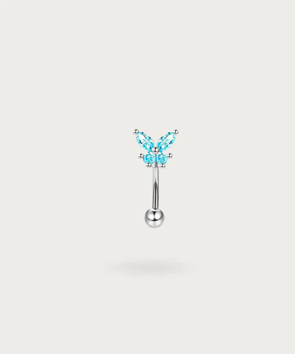 snug piercing azul