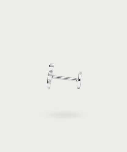 piercing serpiente de plata 925